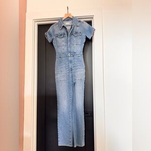 Good American Denim Jumpsuit